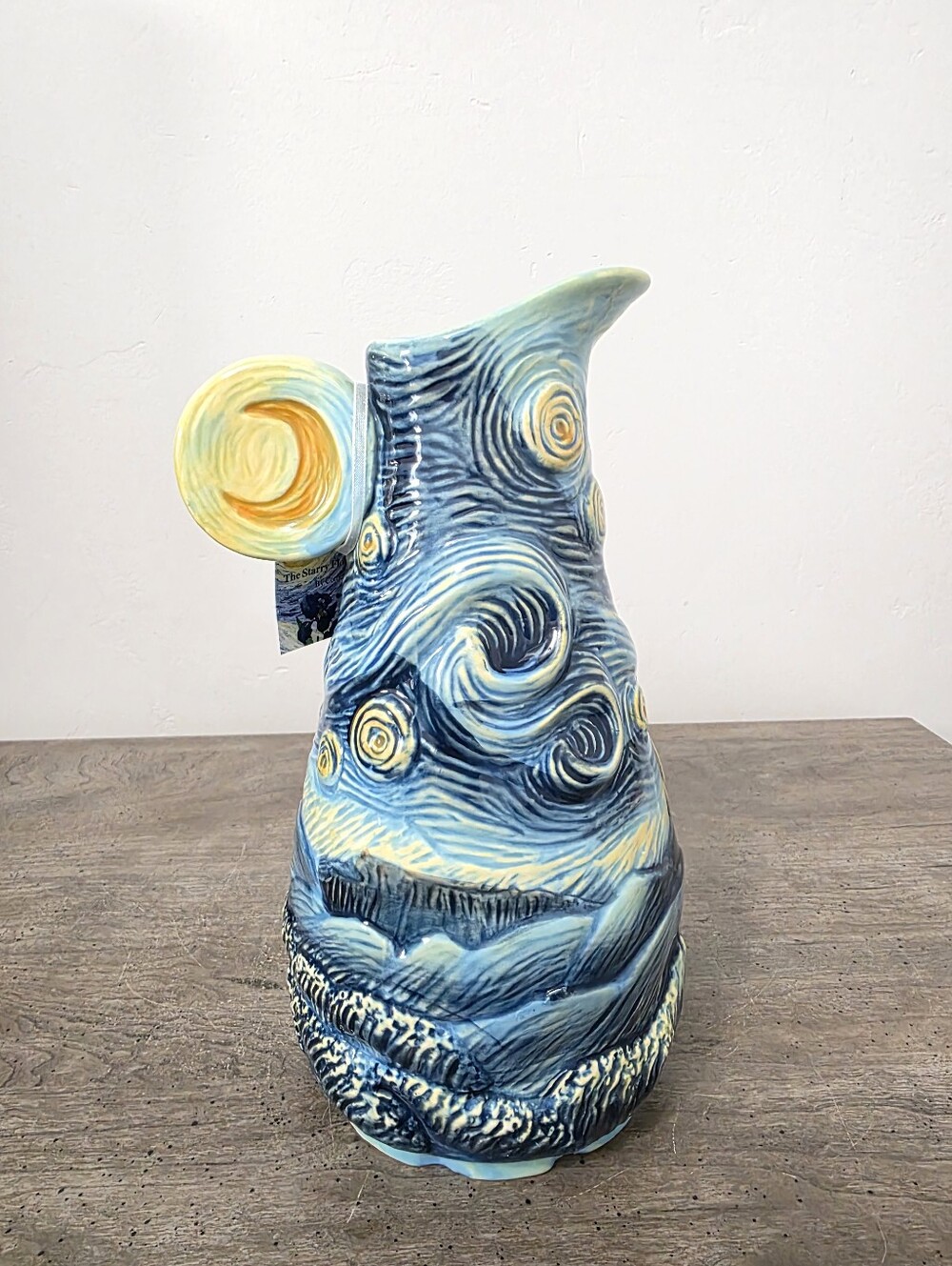 Corner Ruby Van Gogh The Starry Night Pitcher Vase Halloween Decor New